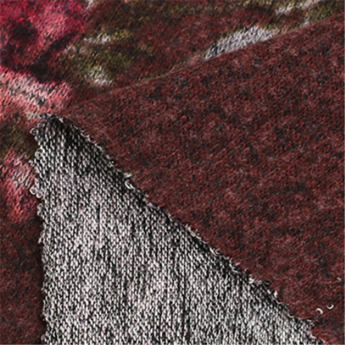 Colorful Knitting Imitation Cashmere Fabric For Clothes