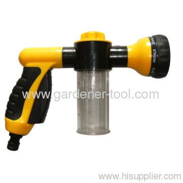 Plastic Car Wash Spray Nozzle With 100ml Bottle 