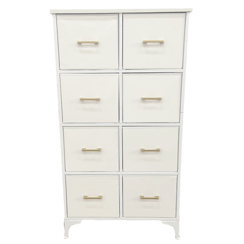 drawer tela at leather dresser storage tower