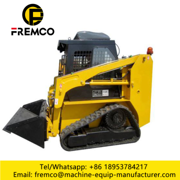 Skid Steer Loader Tracks Bucket Front End Loader