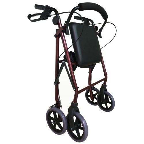 Wholse Rollator for Elderly Durable and Foldable Medical Aluminum Rollator for Senior Manufactory