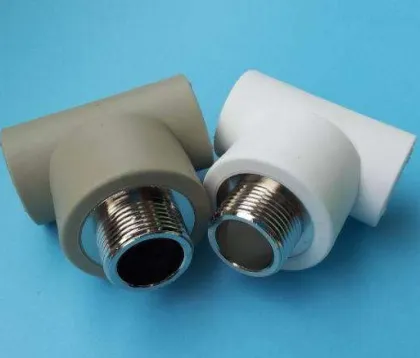 Plastic ppr plumbing pipe fittings for water