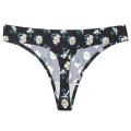 Women's sexy floral underwear temptation low-waist seamless thong panties breathable underwear female G string lingerie
