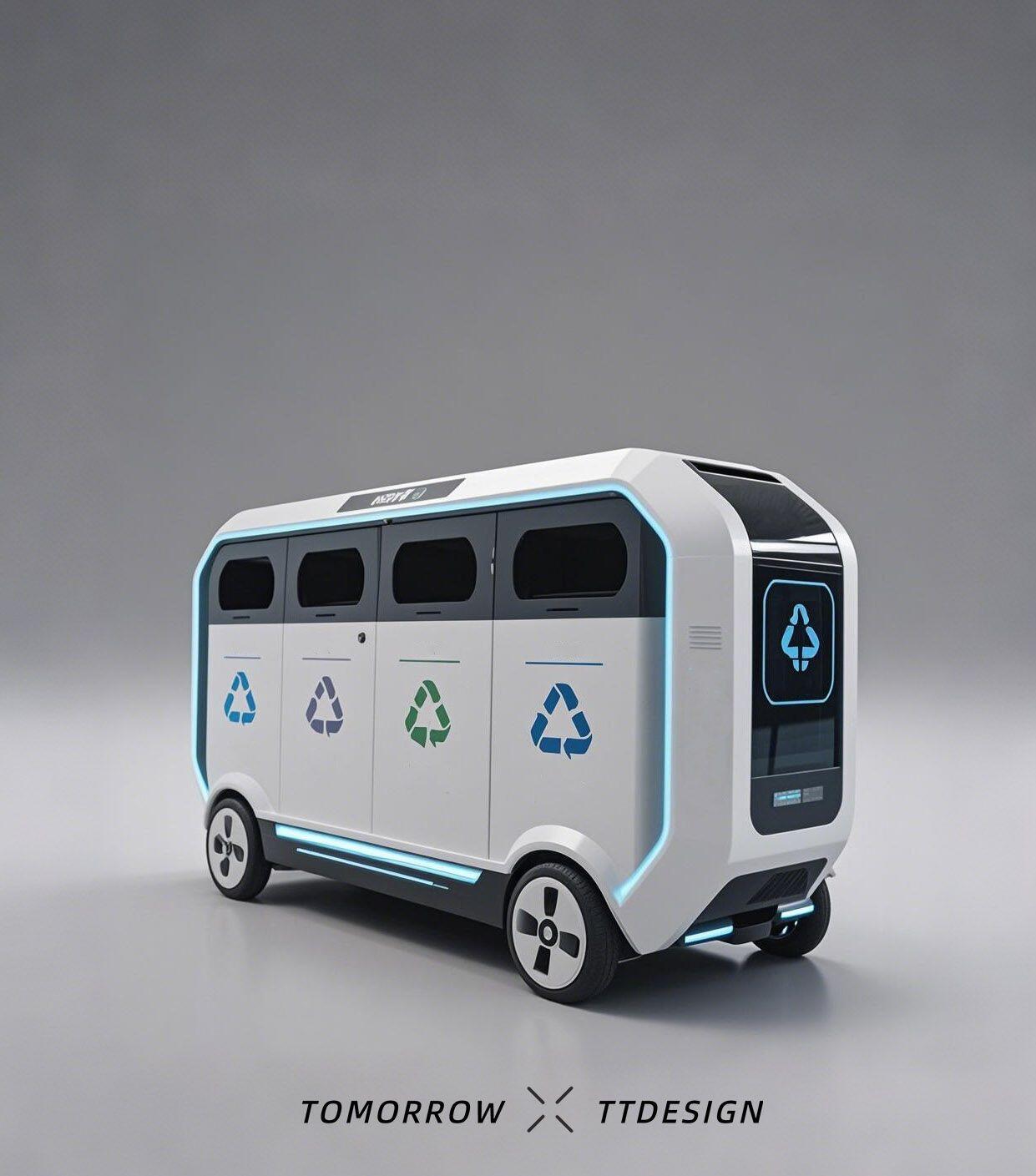 Future concept garbage truck2