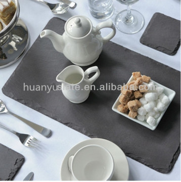 Manufacture black nature rectangular cake plate