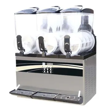 Commercial Double Bowl Slush Machine 12L*3 for Daiquiri Making