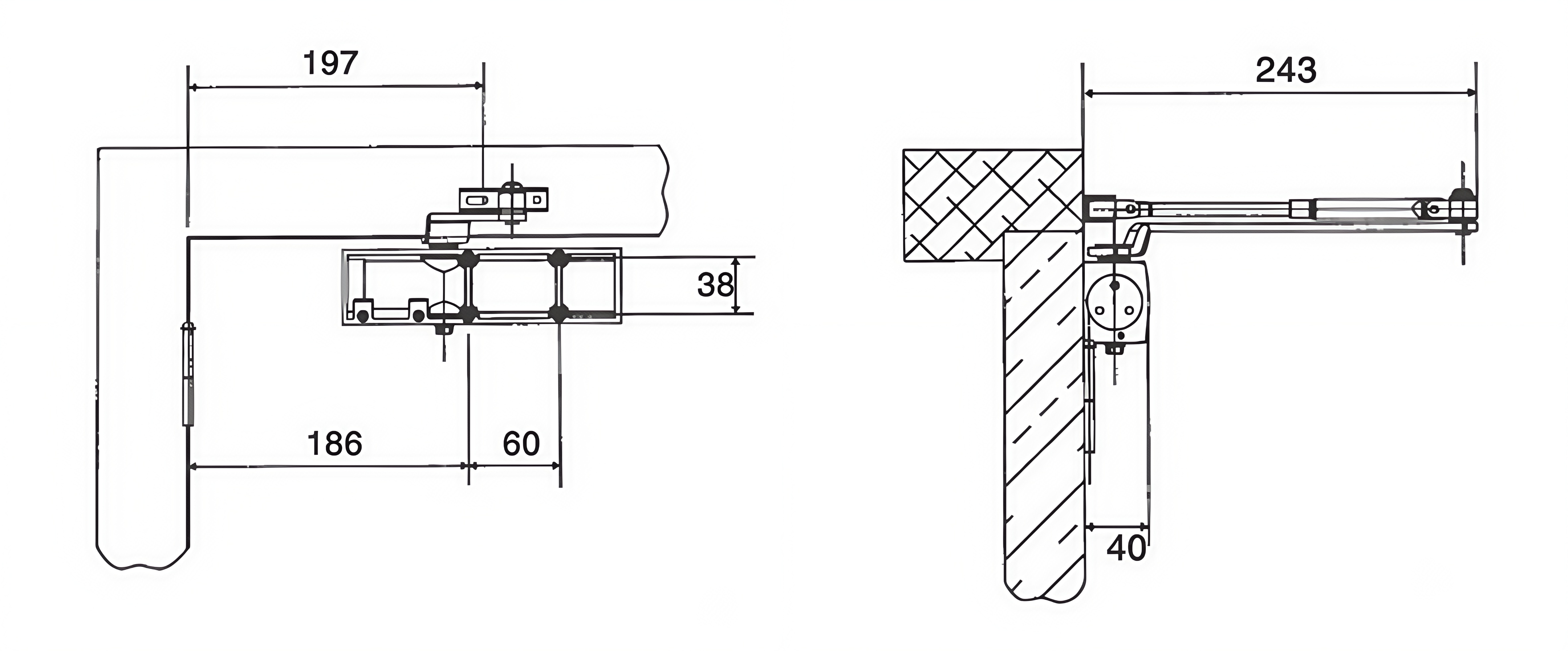 Чарцёж даводчыка з памерамі