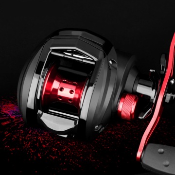 High Quality Carrete De Pesca Baitcasting Fishing Reel with Metal Angelrolle 7.1:1 Ratio