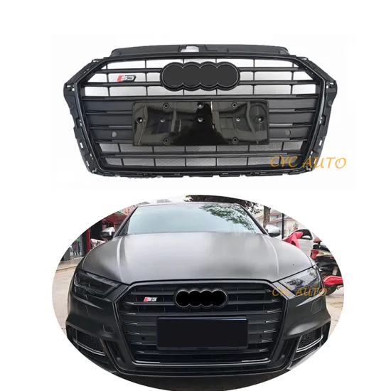 ABS Car Front Bumper Grille S3 for Audi A3 2016-2019