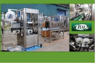 Automatic Labeling Shrinker Machine