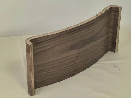 steam bend walnut