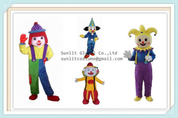 clown mascot costume