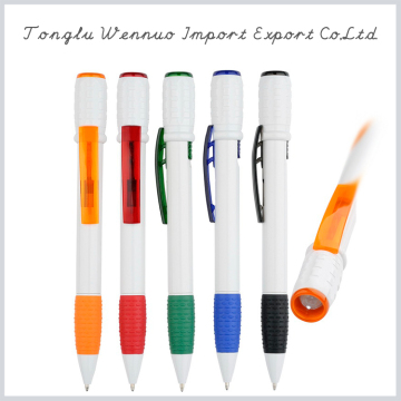 Unique design hot sale promotional led ballpoint pen