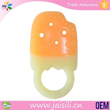 cheap special baby gift BPA free silicone material funny baby teether