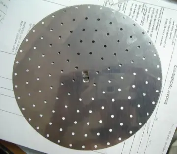 Punching hole meshes