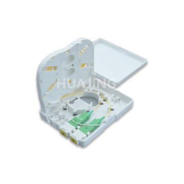 GPMB-E OEM Outlet Indoor 2 Cores Optic FTTH Wall-Mounted Terminal Box
