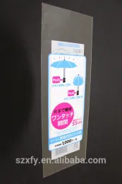 printed OPP bag for packing umbrellas