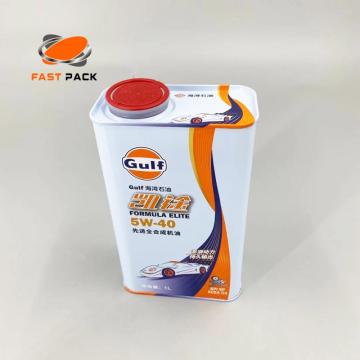 1Quart F-artige Motoröldose mit Aufdruck