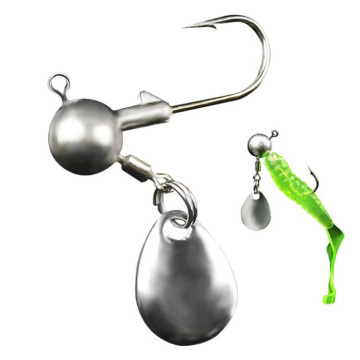 Hot Sale 2,6cm/2,8cm High Carbon Crank Jig Hook Lure με λάμψη και περιστρεφόμενη βοήθεια