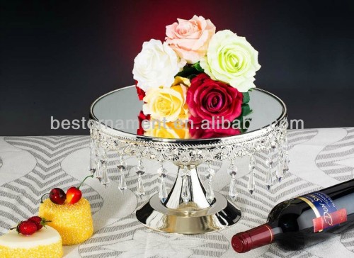 Cake Stand Wedding With Crystal drops