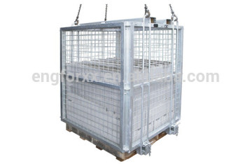Steel storage cage goods cage warehouse transporting equipment