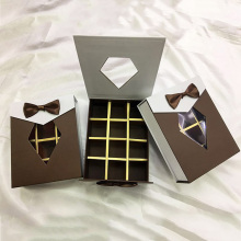 Magnetic Chocolate Box with Special Die Cut Window