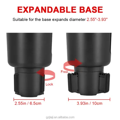 Wholesale Adjustable ABS Plastic Car Cup & Phone Holder