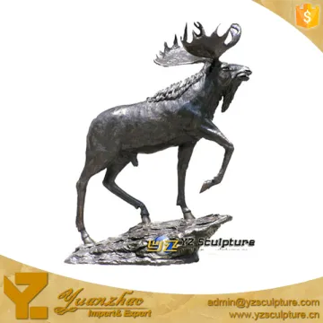 life-size Bronze Garden animal Statue of Deer
