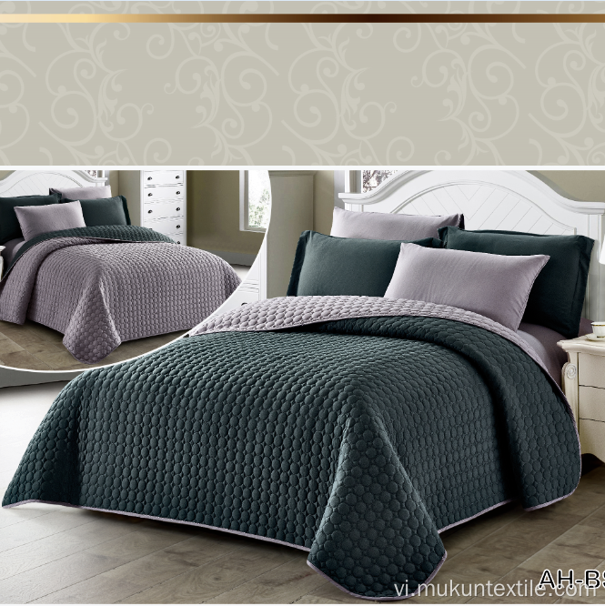 Sản phẩm mới Double Thêu thiết kế Bedspread