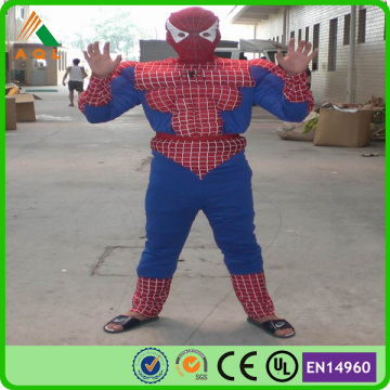 Super spiderman professional cartoon characters mascot costumes hot sale