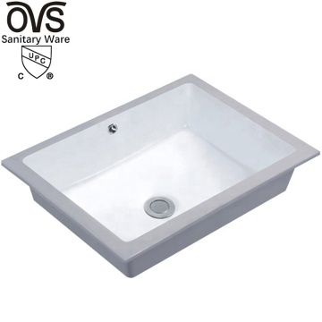 OVS cUPC North America Rectangular Ceramic Hand Wash Basin Sinks