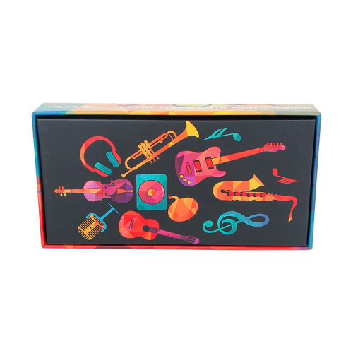 Colorful Printed Electronic Bluetooth Gift Box with Lid