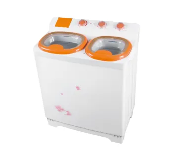 9.5 kg Semi-Auto Twin Tub Electric Wash Machine with Dryer: Ideal for Dormitory and Commercial Laundry Needs