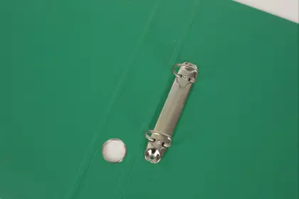 lime green lever arch files