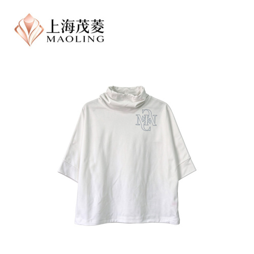 Camisa tipo pulóver con cuello redondo de primera calidad