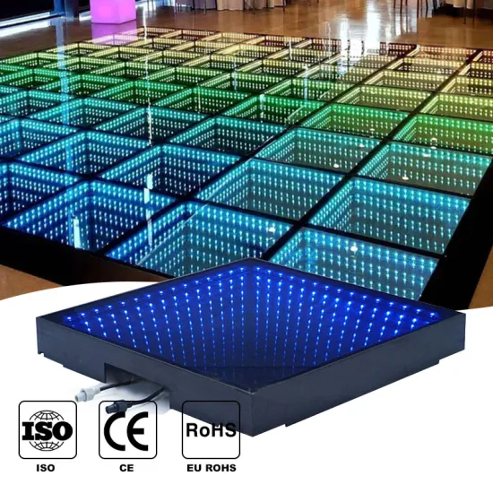 Magnetic Spotlight 8x8 Video White POIL LED Pixel Dance Floor