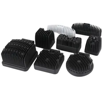 Custom High Precision CNC Machined Aluminium Profiles for Heat Diffusion and Cooling: 6063 Die Castings