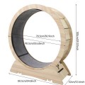Cat Wall Tree Wooden Scratcher Indoor Wall Mounted Climbing System Classic Modern Christmas Space Saving Cat Furniture