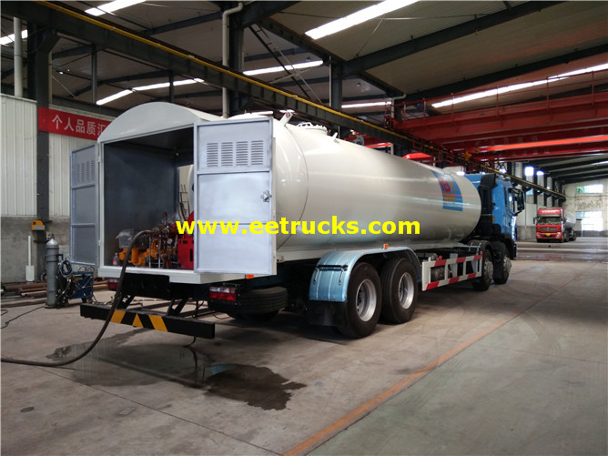 25m3 LPG Dispenser Tanker Trucks