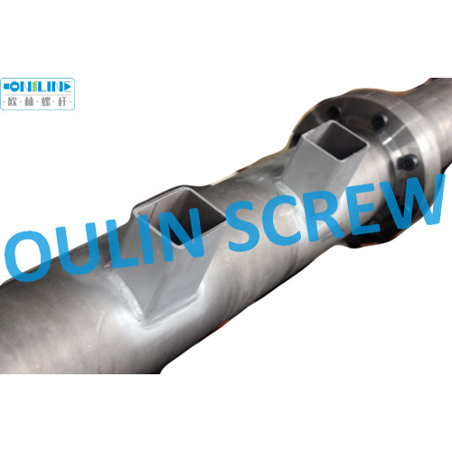 140mm Two Exhaust Venting Screw and Barrel for Granulation