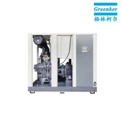 Double Stage VSD Permanent Magnet Screw Air Compressor