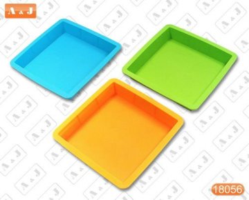 A Square Silicone Cake Mould