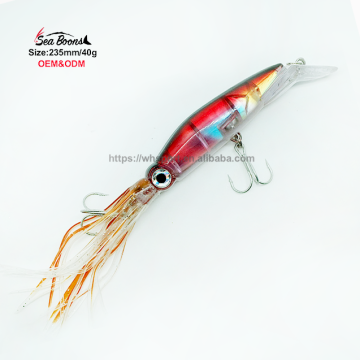 Wholesale 23.5CM 40G Rotation Fishing Lures with Hooks - Hard Plastic Propeller Bait