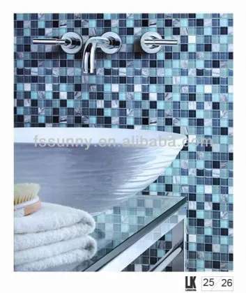 Mix Stone Glass Mosaic Tile