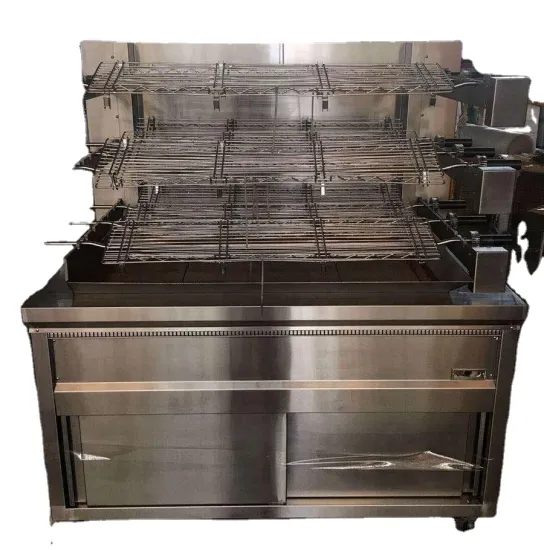 Large Charcoal Rotisserie Chicken Trailers for Restaurants