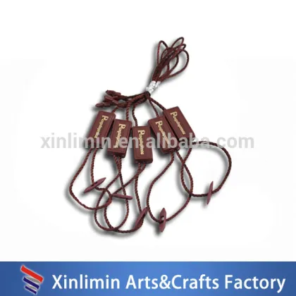 2016 newest embossed custom name brand tag printing