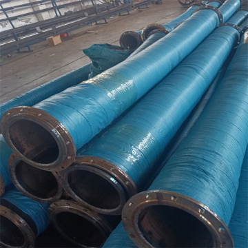 The Discharge Hose with ANSI Flange for Mining, Fly Ash, Slurry, Waste