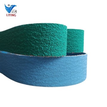 Hassas metal döküm deoksidasyon öğütme için zirkonyum korundum aşındırıcı kemer