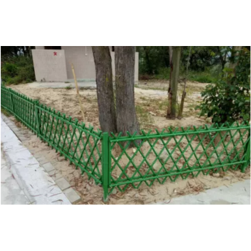 Carbonized Bamboo Chain Link Fence