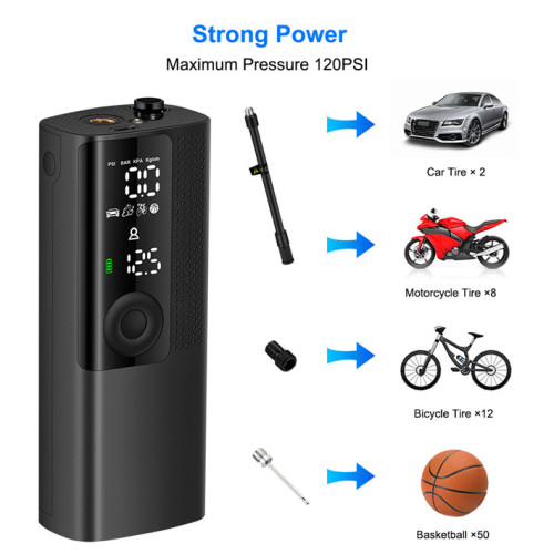 Tyre Inflator Wireless Pump For Bicycle